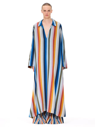 The V-Neck Caftan : Stripe 61