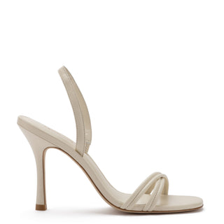 Sandália Annie Couro Off White