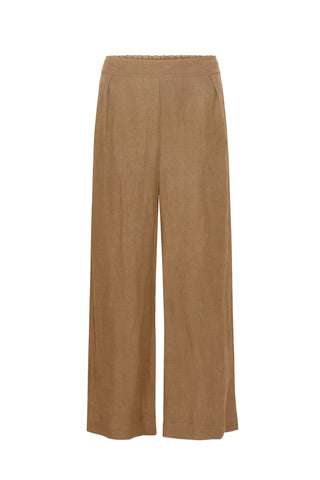 Keaton Wide Leg Pant in Linen Cupro