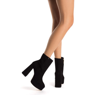 Bota Dolly Camurça Preto
