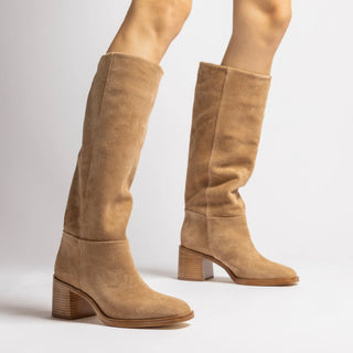 Bota Ricky Camurça Caramelo