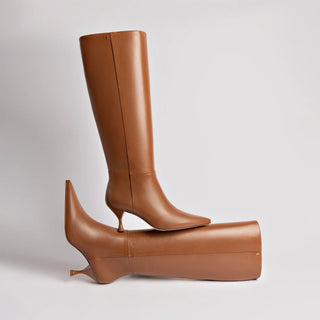 Bota Georgia Couro Caramelo