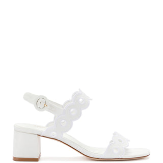 Sandália Florence Broderie Ráfia Branco