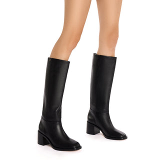 Bota Ricky Couro Preto