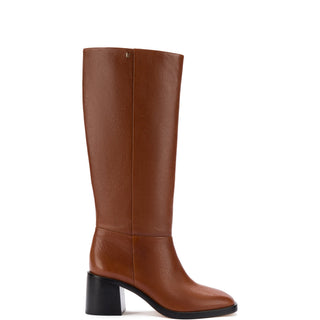 Bota Ricky Couro Marrom Mocca