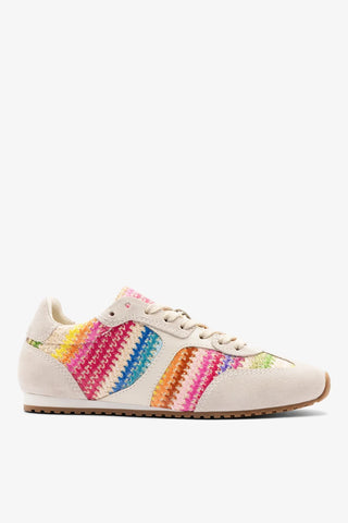 Tênis Stella Ráfia Multicor Sneaker Larroudé