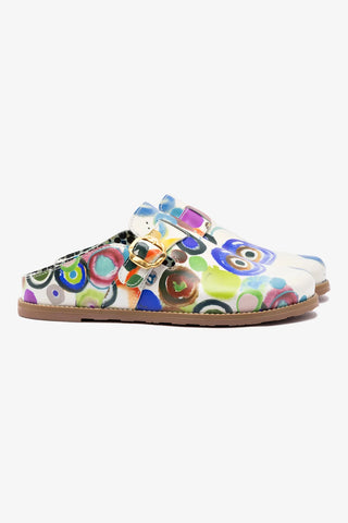 Larroudé x Libertine Milan Clog In JH Gouache Mule Larroudé x Libertine