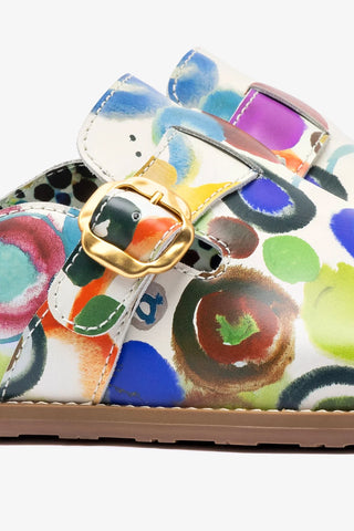 Larroudé x Libertine Milan Clog In JH Gouache Mule Larroudé x Libertine