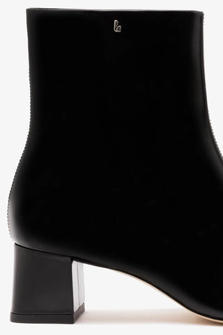 Bota Edie Mini Couro Preto Boot Larroudé