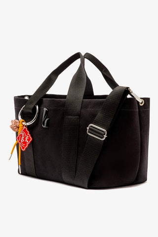 Bolsa Tote Bag Americana Jeans Preto Handbags Larroudé