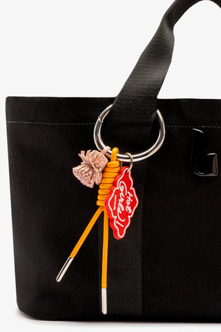 Bolsa Tote Bag Americana Jeans Preto Handbags Larroudé