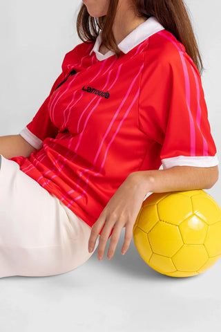 Camisa Jersey Vermelho 9 Jersey Larroudé