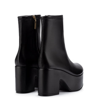 Bota Miso Couro Stretch Preto