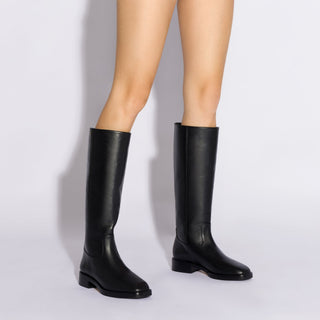 Bota Anne Couro Preto