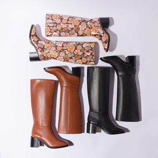 Bota Ricky Couro Preto